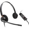 Poly EncorePro 525 - EncorePro 500 series - Headset - On-Ear - kabelgebunden - USB-A - Schwarz - Zertifiziert für Microsoft Teams - Replaces Poly SKU 218274-01