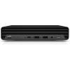 HP Pro 400 G9 - Mini - Core i5 i5-14500T / 1.7 GHz - RAM 8 GB - SSD 256 GB - NVMe - UHD Graphics 770 - 1GbE, Wi-Fi 6E, Bluetooth 5.3 - WLAN: 802.11a / b/g / n/ac / ax (Wi-Fi 6E), Bluetooth 5.3 - Win 11 Pro - Monitor: keiner - Tastatur: Deutsch - mit HP Wo