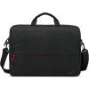 Lenovo ThinkPad Essential Topload (Eco) - Notebook-Tasche - 40.6 cm (16") - Schwarz mit roten Akzenten