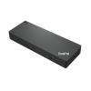 Lenovo ThinkPad Universal Thunderbolt 4 Dock - Dockingstation - Thunderbolt 4 - HDMI, 2 x DP - 1GbE - 135 Watt - Campus - Europa - für ThinkPad E14 Gen 4, L13 Yoga Gen 3, T14s Gen 3, X1 Nano Gen 2, X13 Yoga Gen 3
