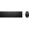 HP 655 - Tastatur-und-Maus-Set - kabellos - 2.4 GHz - QWERTZ - Schweiz - Schwarz - für HP 255 G8, 34, 470 G8, 470 G9, ProBook 430 G8, 635, ZBook Firefly 14 G9, ZBook Fury 16 G9