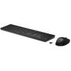HP 655 - Tastatur-und-Maus-Set - kabellos - 2.4 GHz - QWERTZ - Deutsch - Schwarz - für Pro x360 Fortis 11 G9 Notebook, ProBook 445 G9 Notebook