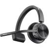 Poly Voyager 4310 - Voyager 4300 UC series - Headset - On-Ear - Bluetooth - kabellos, kabelgebunden - Schwarz - Zoom Certified - Replaces Poly SKU 218470-01